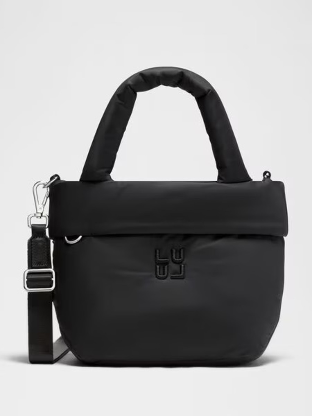 NWT Lululemon On My Level Tote Bag Small 3L
Puffy
Black/Silver